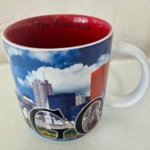 Americaware Chicago The Windy City Skyline Coffee Mug 2013‎